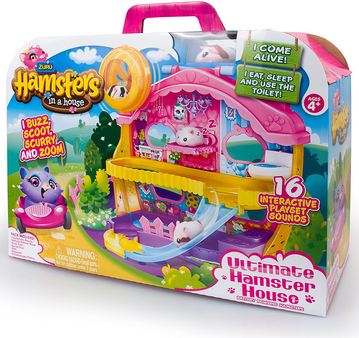 SPINMASTER 6031573 HAMSTER PLAYSET DLX