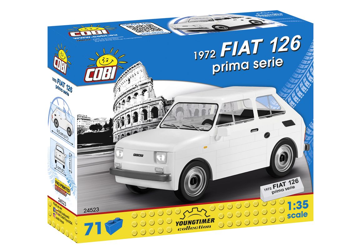 COBI 095413 1972 FIAT 126 PRIMA SERIE