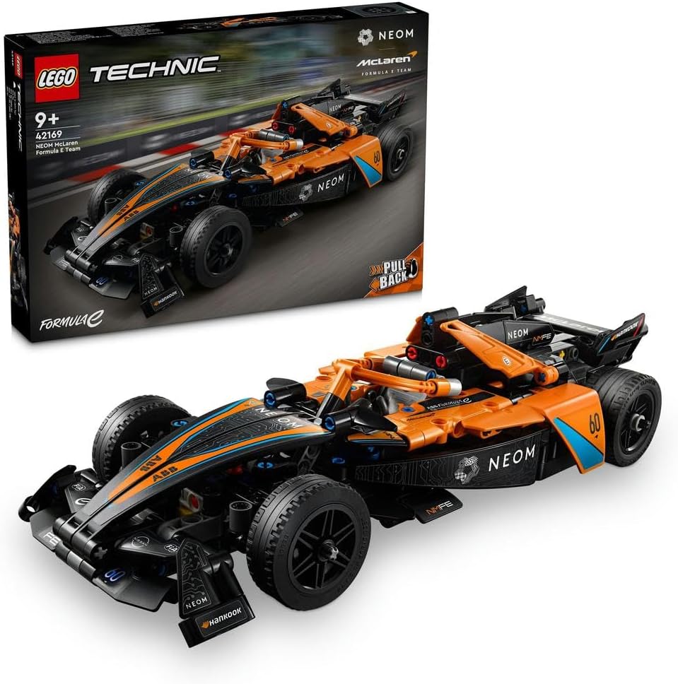LEGO 42169 NEOM MCLAREN FORMULA E RACE CAR TECHNIC