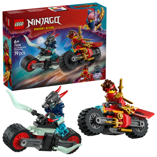 LEGO 71838 GARA DI VELOCITA' SULLA MOTO DI KAI NINJAGO
