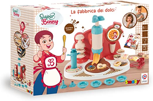 SMOBY 7600312121 SUPER BENNY LA FABBRICA DEI DOLCI