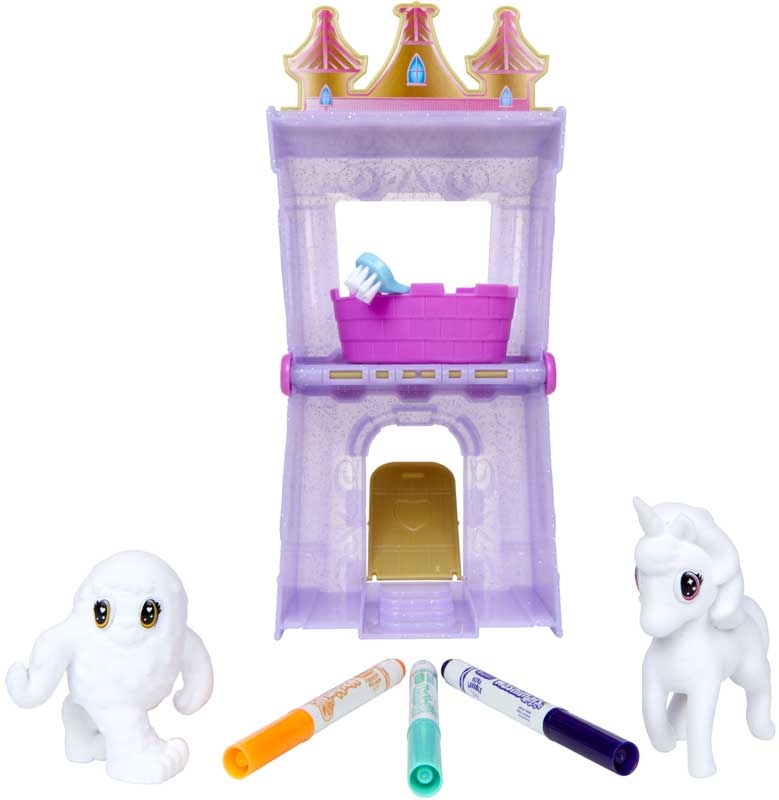 CRAYOLA 747358 WASHIMALS PECULIAR PETS SET ATTIVITA' CASTELLO