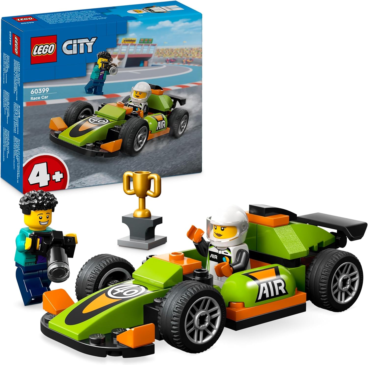 LEGO 60399 AUTO DA CORSA VERDE CITY