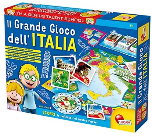 LISCIANI 56453 I'M A GENIUS IL GRANDE GIOCO DELL'ITALIA