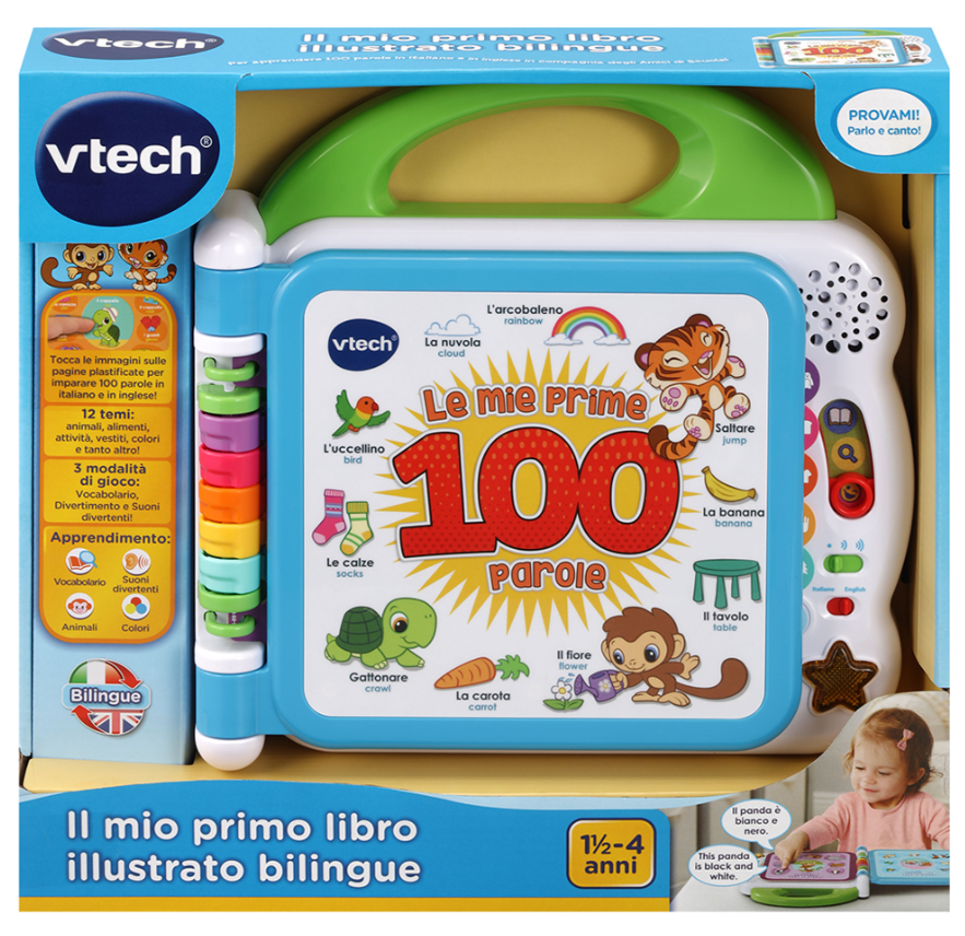 VTECH 601507 IL MIO PRIMO LIBRO ILLUSTRATO
