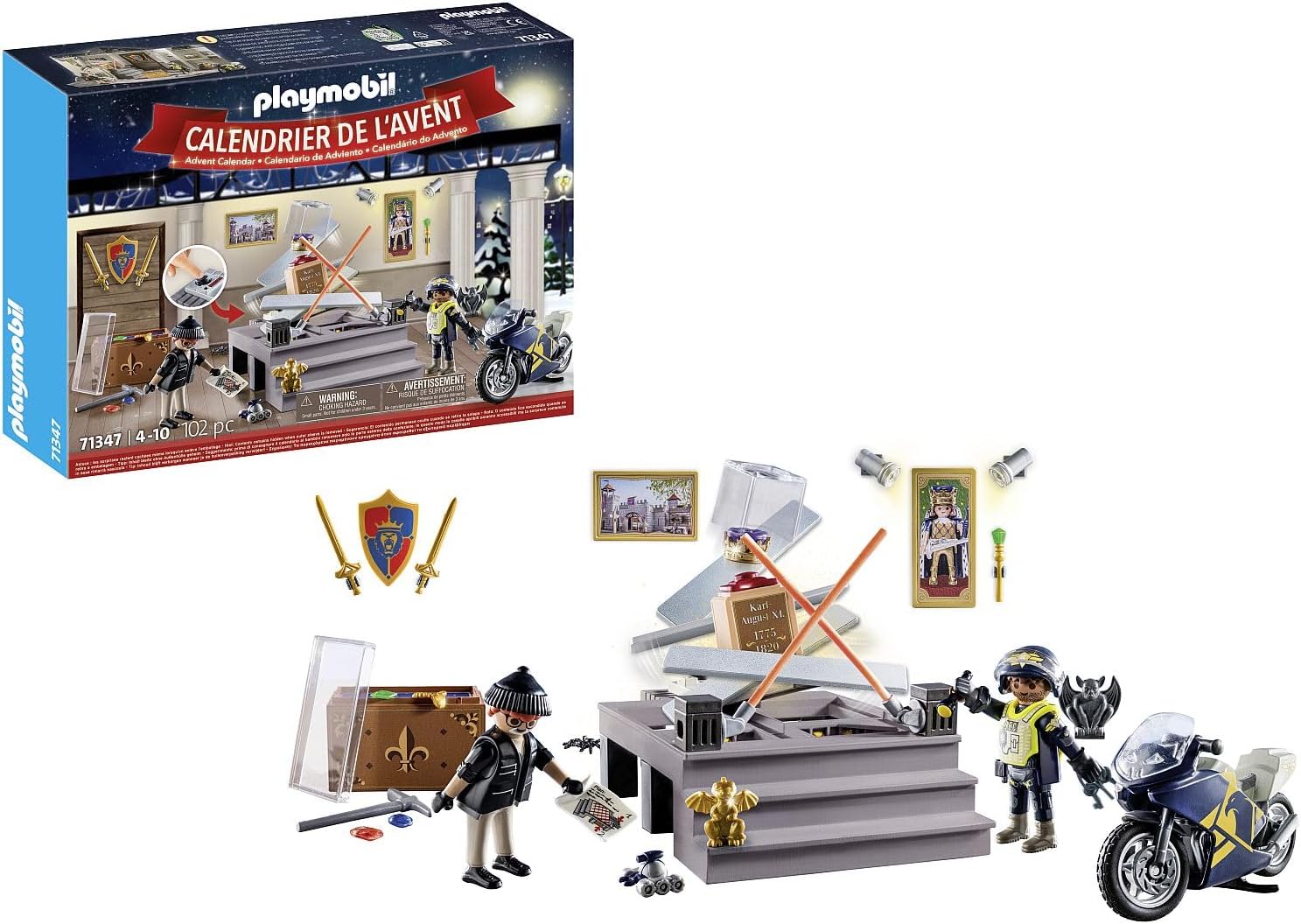 PLAYMOBIL 71347 CALENDARIO DELL'AVVENTO FURTO AL MUSEO