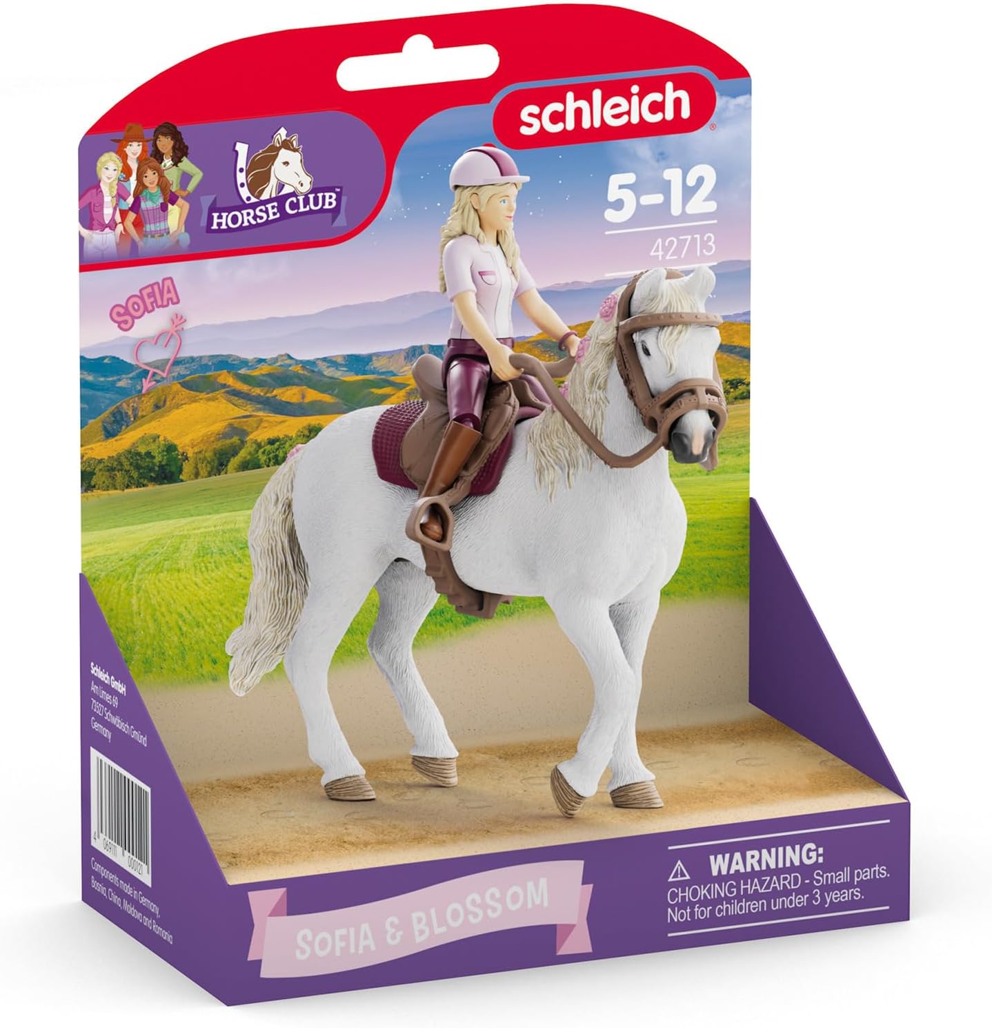 SCHLEICH 2542713 HORSE CLUB SOFIA E BLOSSOM