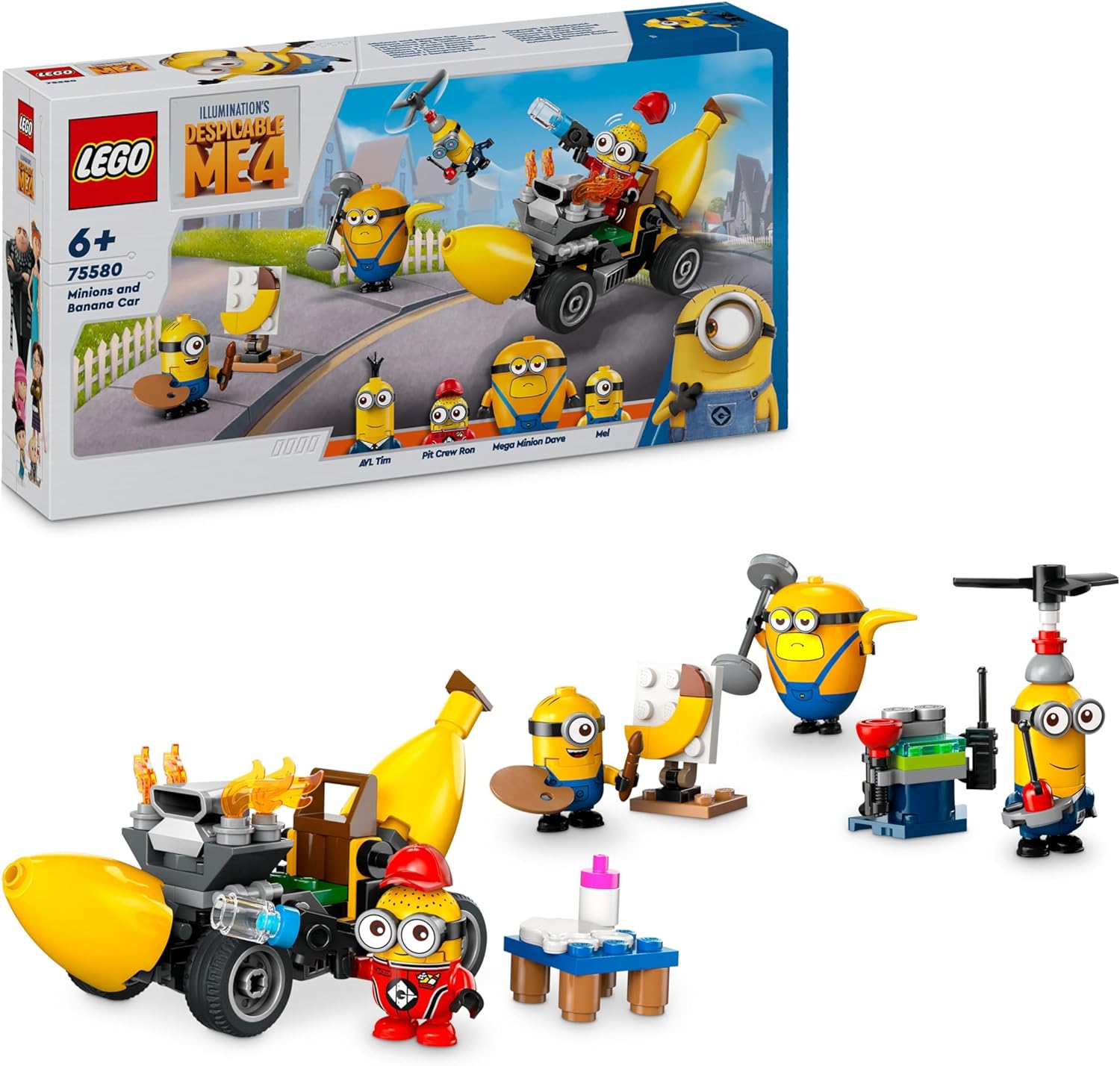 LEGO 75580 I MIONIONS E L'AUTO BANANA MINIONS