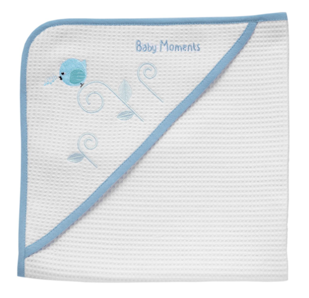 CHICCO B115001 ACCAPPATOIO QUADRATO PIQUET 0m+ AZZURRO