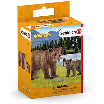 SCHLEICH 2542473 MADRE E CUCCIOLO GRIZZLY