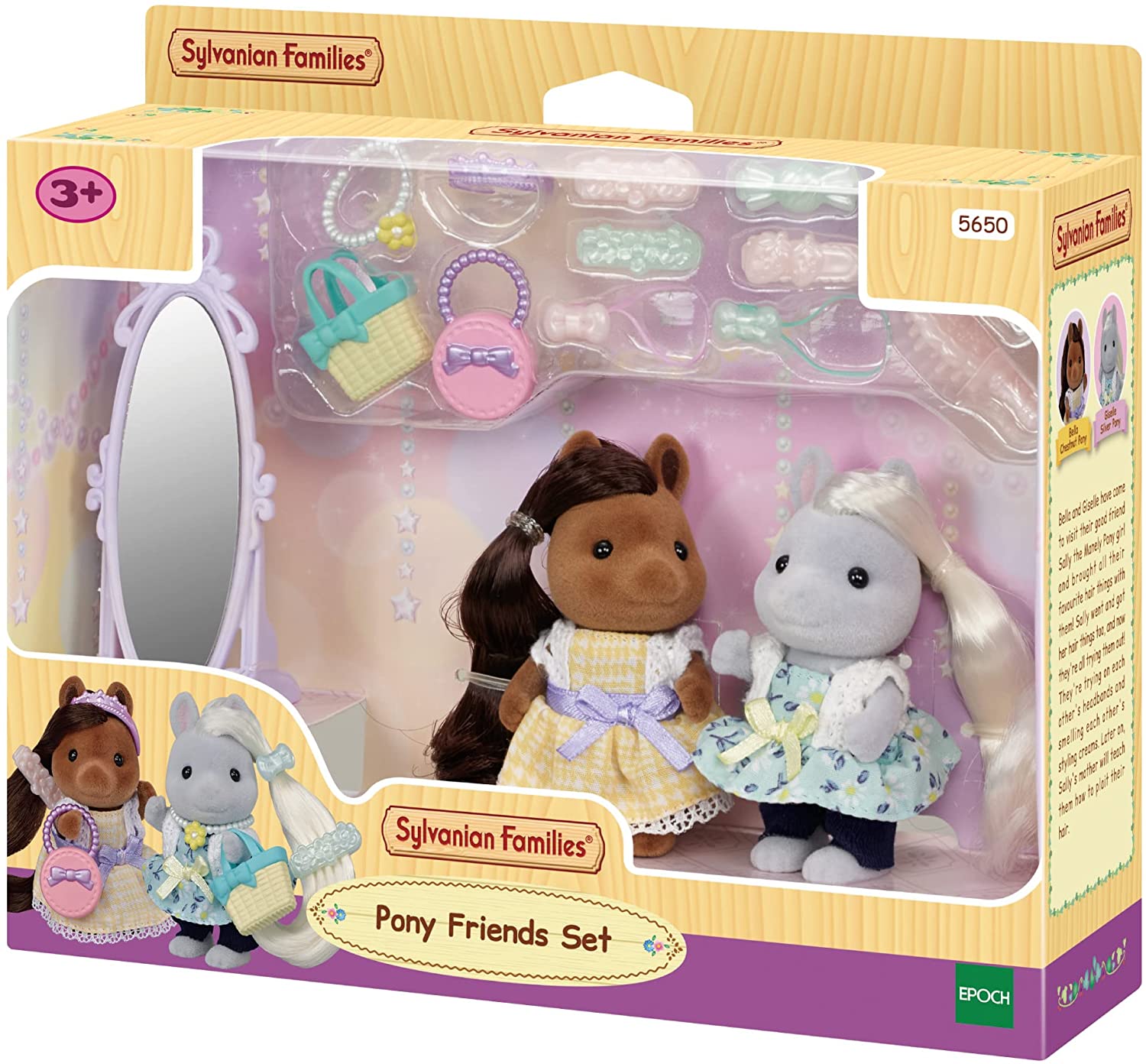 SYLVANIAN FAMILIES 5650 SET AMICI PONY