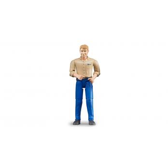BRUDER 60006 UOMO CON JEANS