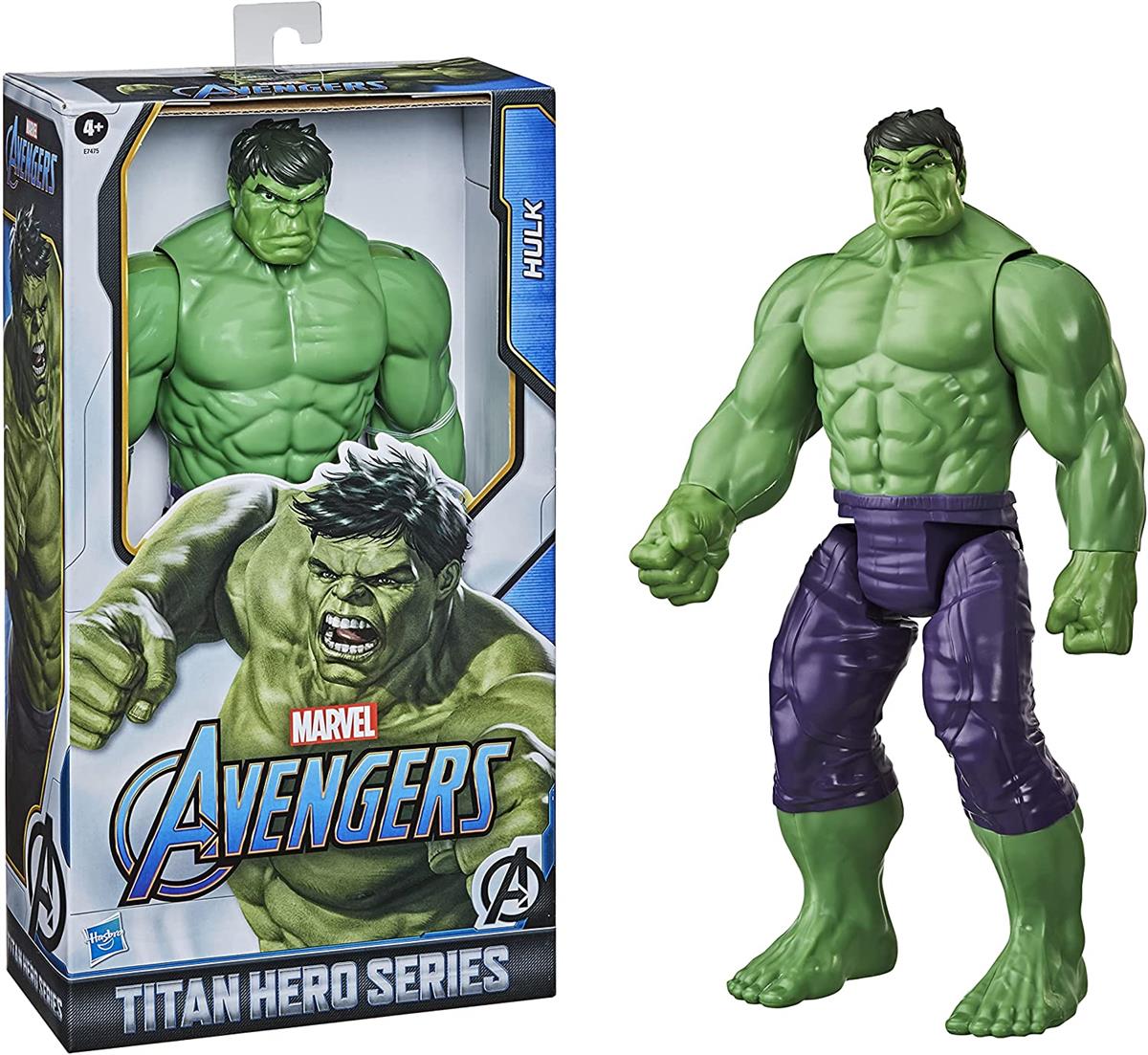 HASBRO E74755L2 AVENGER PERSONAGGIO HULK TITAN HERO CM.30