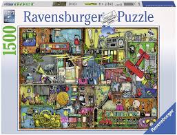 RAVENSBURGER 16361 PUZZLE DA 1500 PZ. OGGETTI RUMOROSI