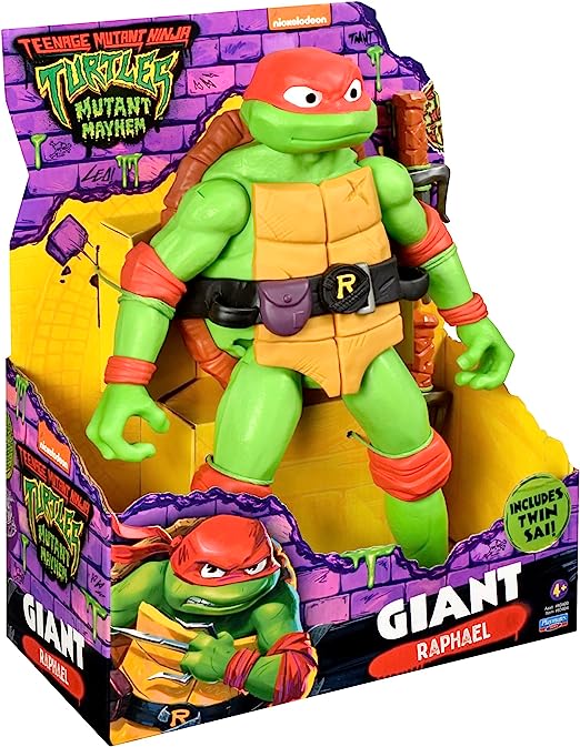 GIOCHI PREZIOSI TU801000 TURTLES PERSONAGGIO GIGANTE RAPHAEL