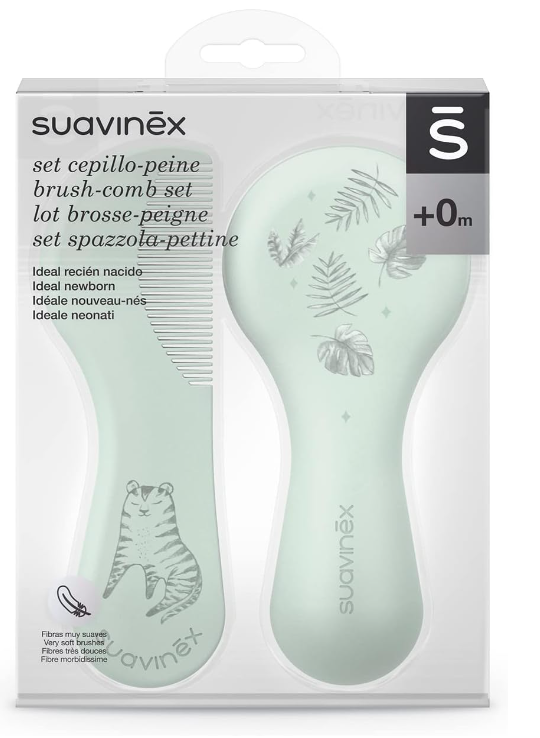 SUAVINEX 400265 SPAZZOLA  E PETTINE AZZURRO