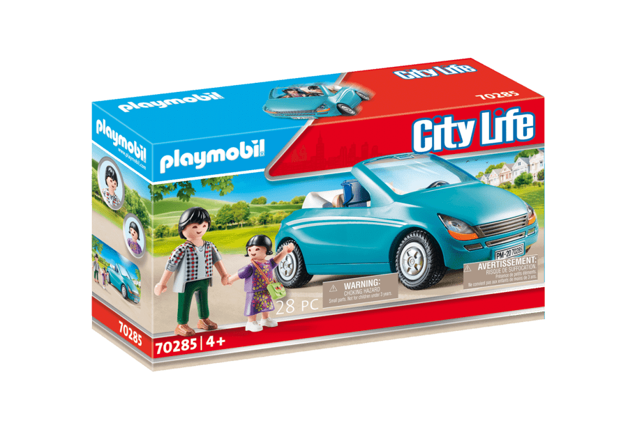 PLAYMOBIL 70285 PAPA' E BIMBA CON CABRIO