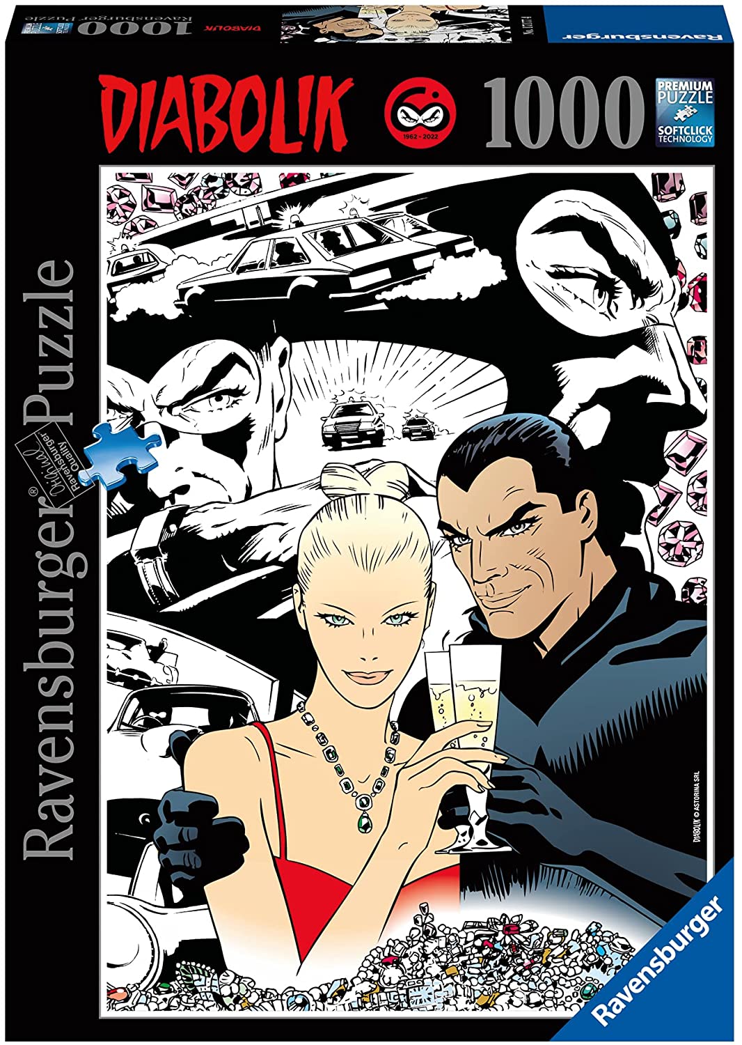 RAVENSBURGER 17177 PUZZLE DA 1000 PZ. DIABOLIK