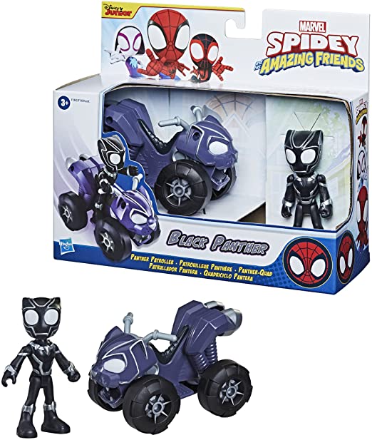 HASBRO F1943 SPIDEY VEICOLO BLACK PANTHE R