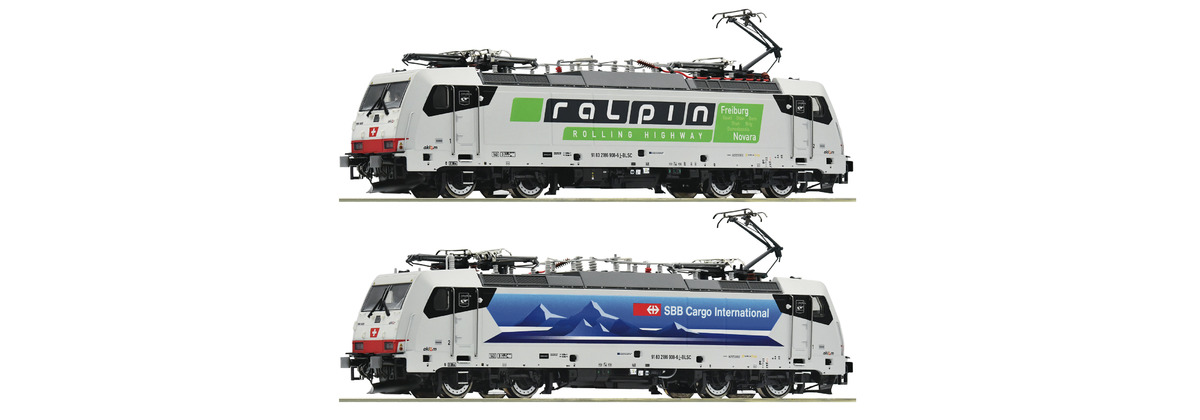 ROCO 70651 LOCOMOTIVA ELETTRICA 186 908-6 SBB/RAIALPIN