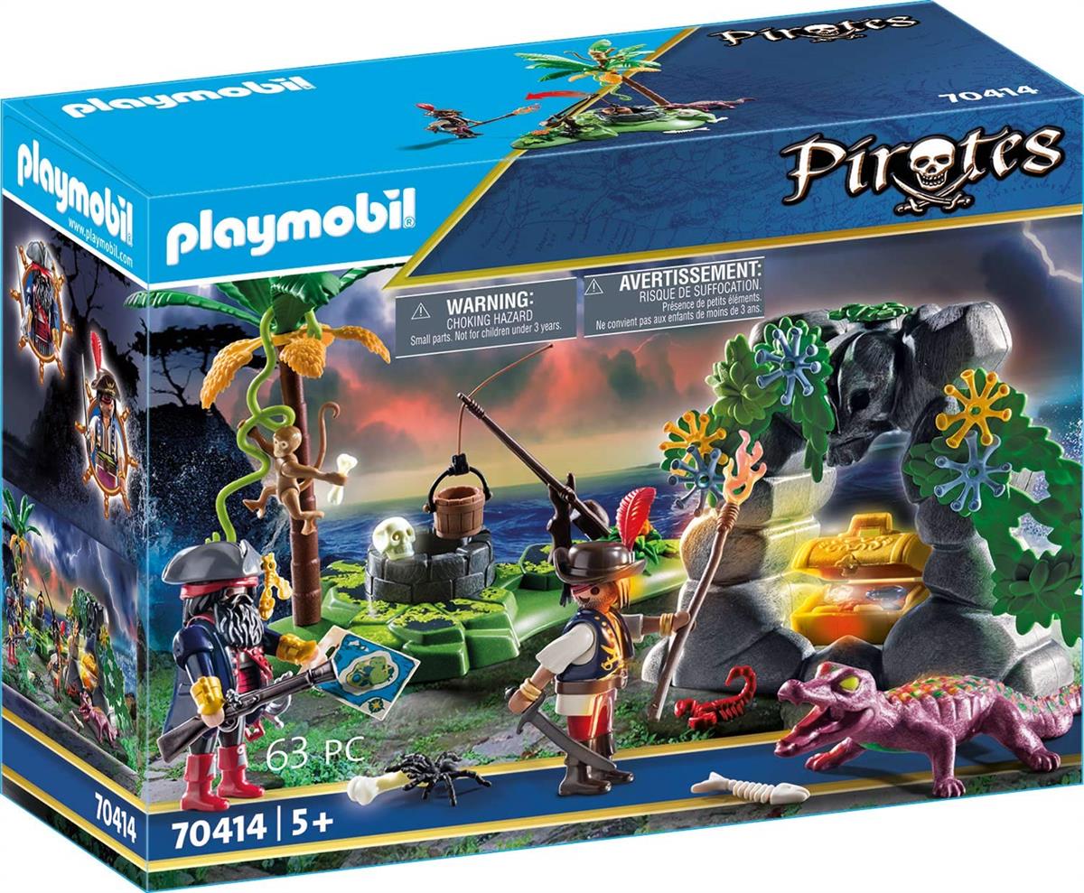 PLAYMOBIL 70414 NASCONDIGLIO DEL TESORO DEI PIRATI