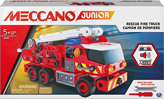 SPINMASTER 6056415 MECCANO JUNIOR CAMION DEI POMPIERI