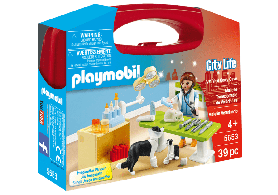 PLAYMOBIL 5653 CARRYING CASE VETERINARIO