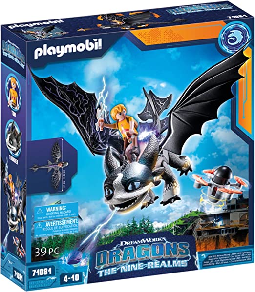 PLAYMOBIL 71081 DRAGONS THUNDER E TOM