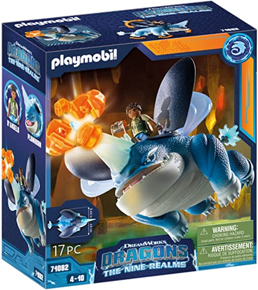 PLAYMOBIL 71082 DRAGONS PLOWHORN & D'ANGELO