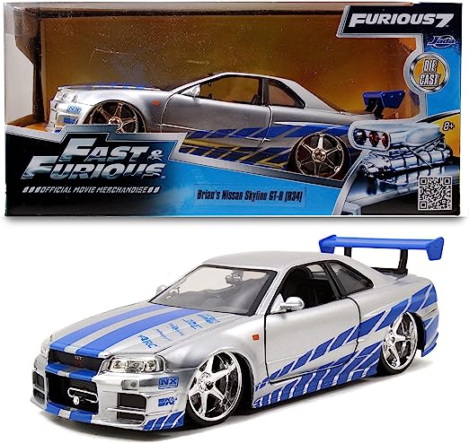 JADA 253203044 FAST & FURIOUS NISSA SKYLINE