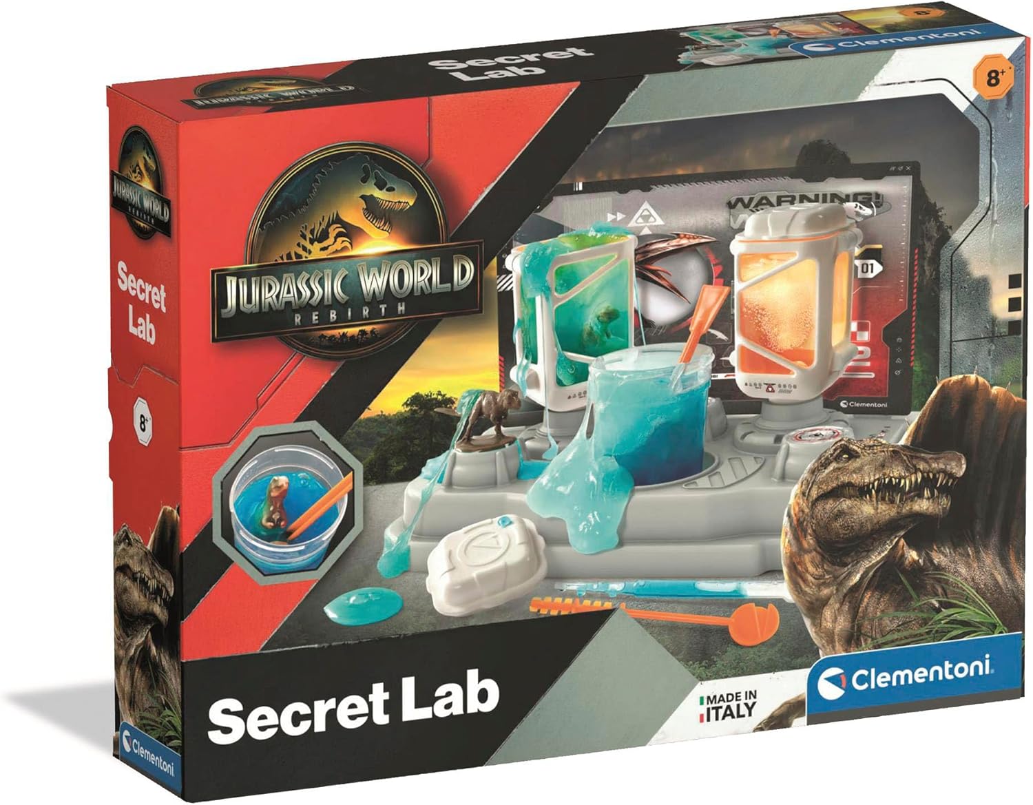 CLEMENTONI 19435 JURASSIC WORLD SECRET LAB