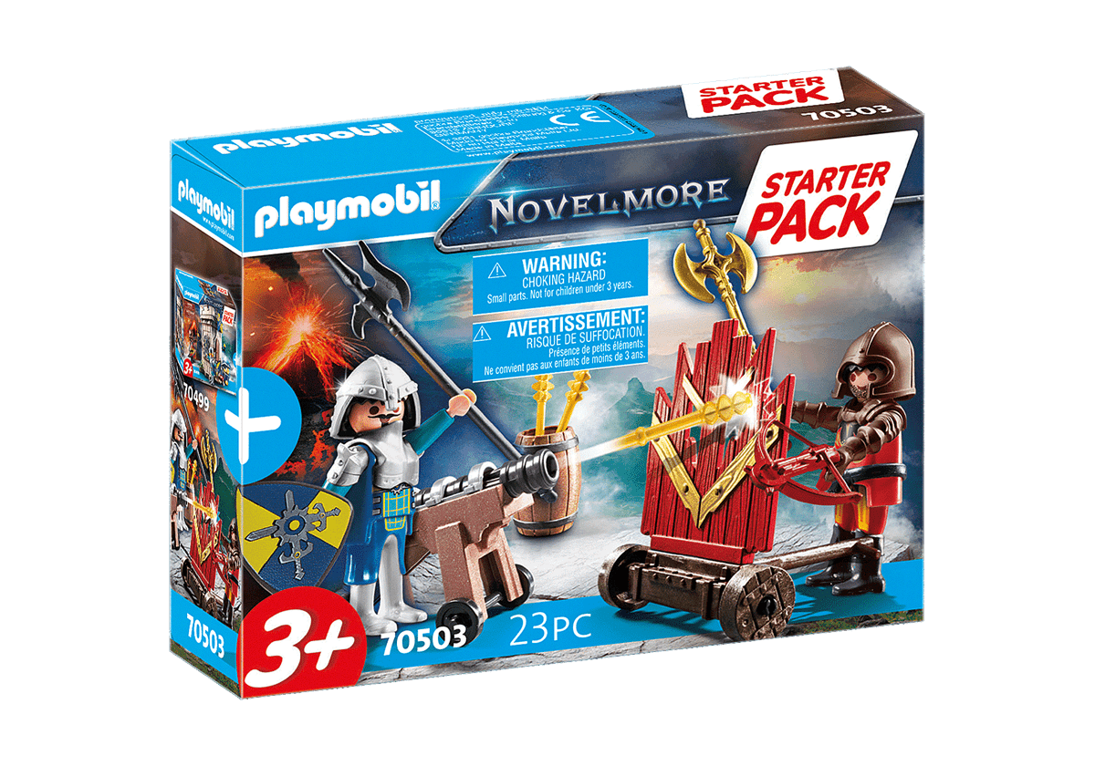 PLAYMOBIL 70503 STARTER PACK CAVALIERI DI NOVELMORE