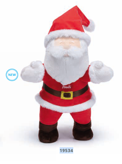 TRUDI 19534 PELUCHE BABBO NATALE SANTA CLAUS