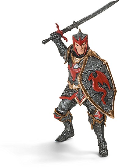 SCHLEICH 2570103 CAVALIERE DEL DRAGO CON SPADA