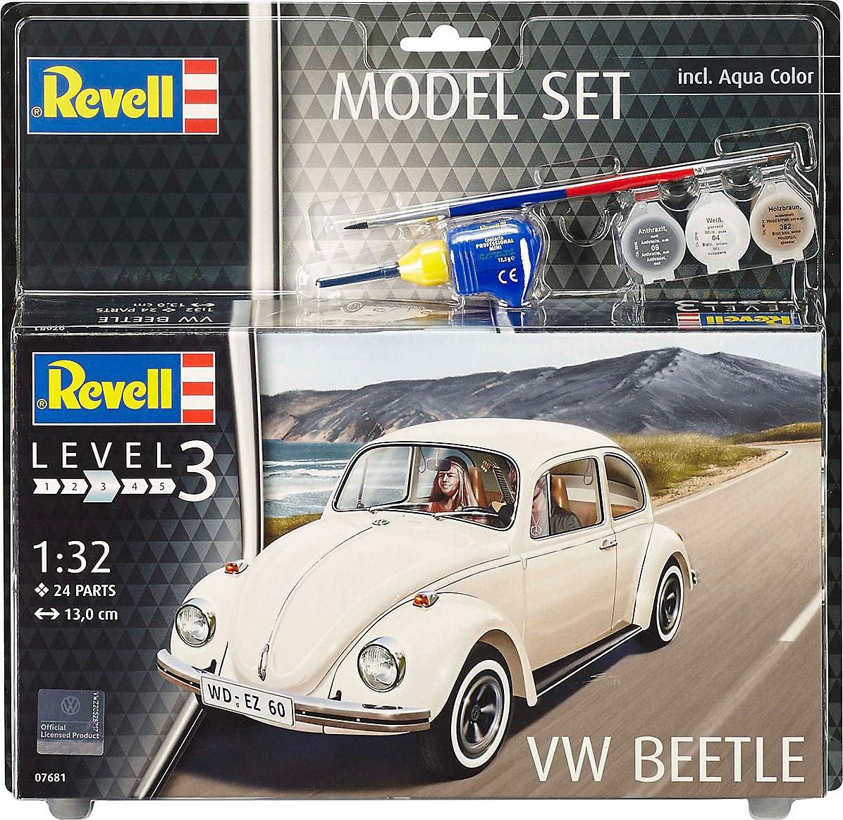 REVELL 67671 KIT DI MOTNAGGIO VW BEETLE SCALA 1/32