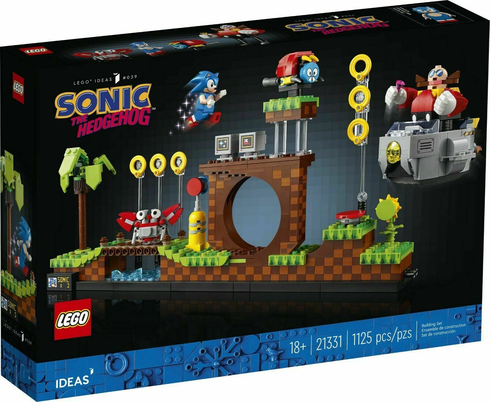 LEGO 21331 SONIC THE HEDGEHOG GREEN HILL ZONE  IDEAS