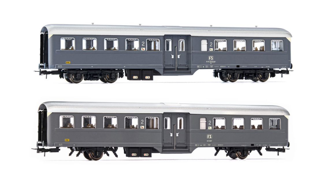 HORNBY HR4370 FS SET DI 2 CARROZZE "CORBELLINI"