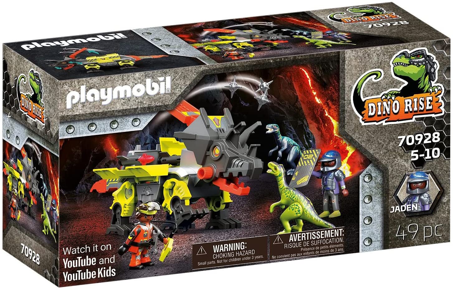 PLAYMOBIL 70928 ROBOT-DINOSAURO DA COMBATTIMENTO