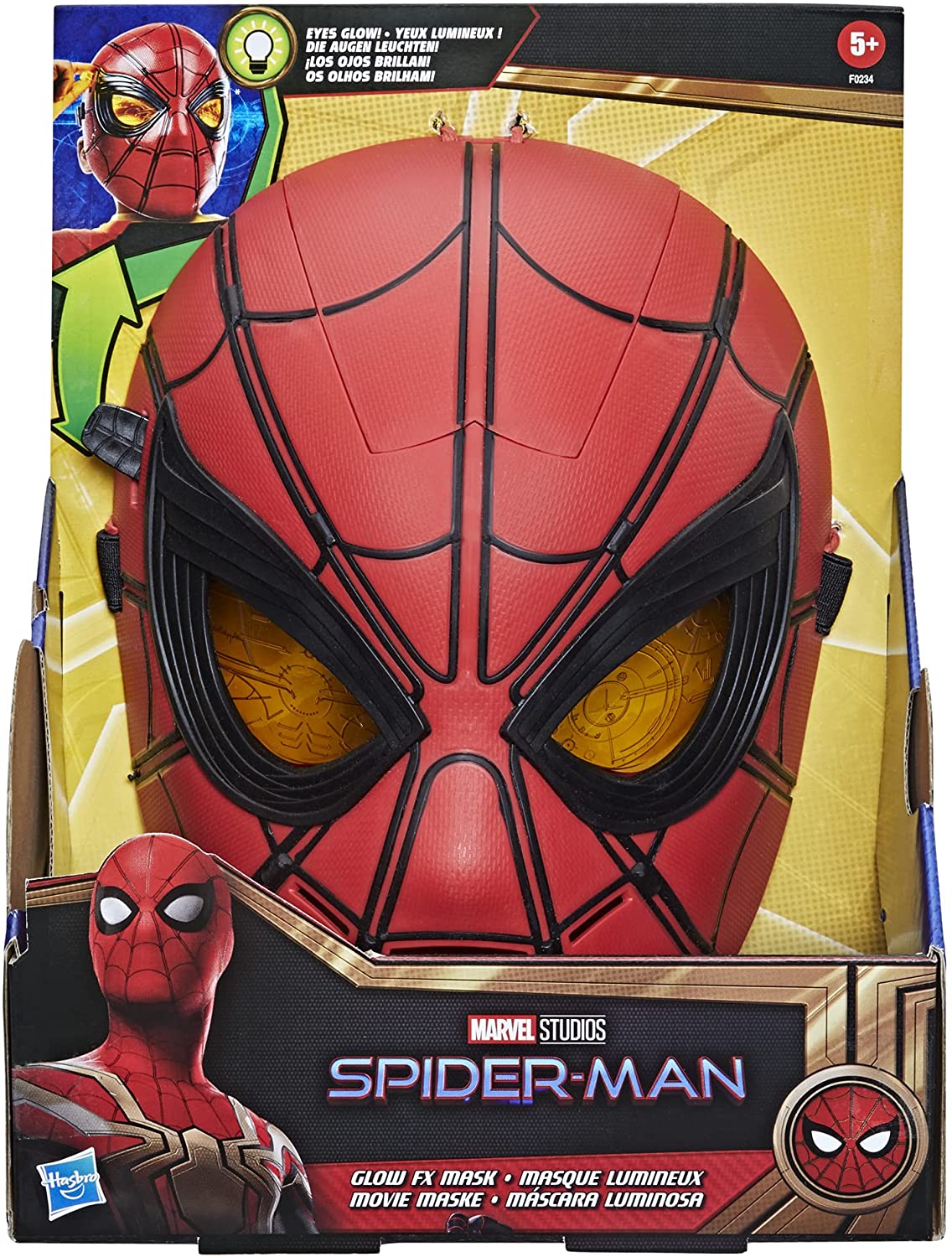 HASBRO F02345 SPIDERMAN MASCHERA LUMINOSA