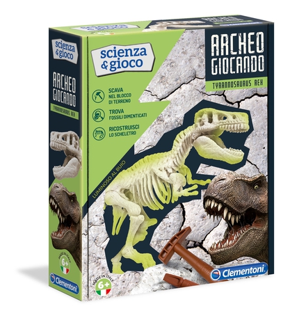 CLEMENTONI 19165 ARCHEOGIOCANDO T-REX