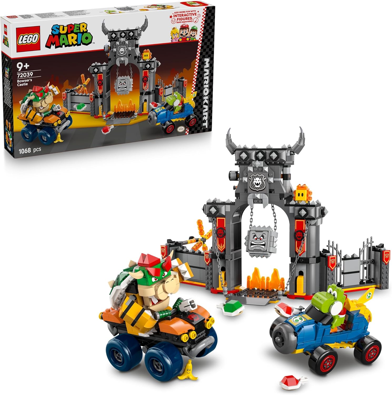 LEGO 72039 MARIO KART CASTELLO DI BOWSER SUPER MARIO