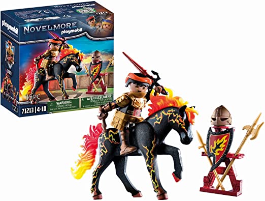 PLAYMOBIL 71213 PREDATORI DI BURNHAM CAVALIERE DI FUOCO