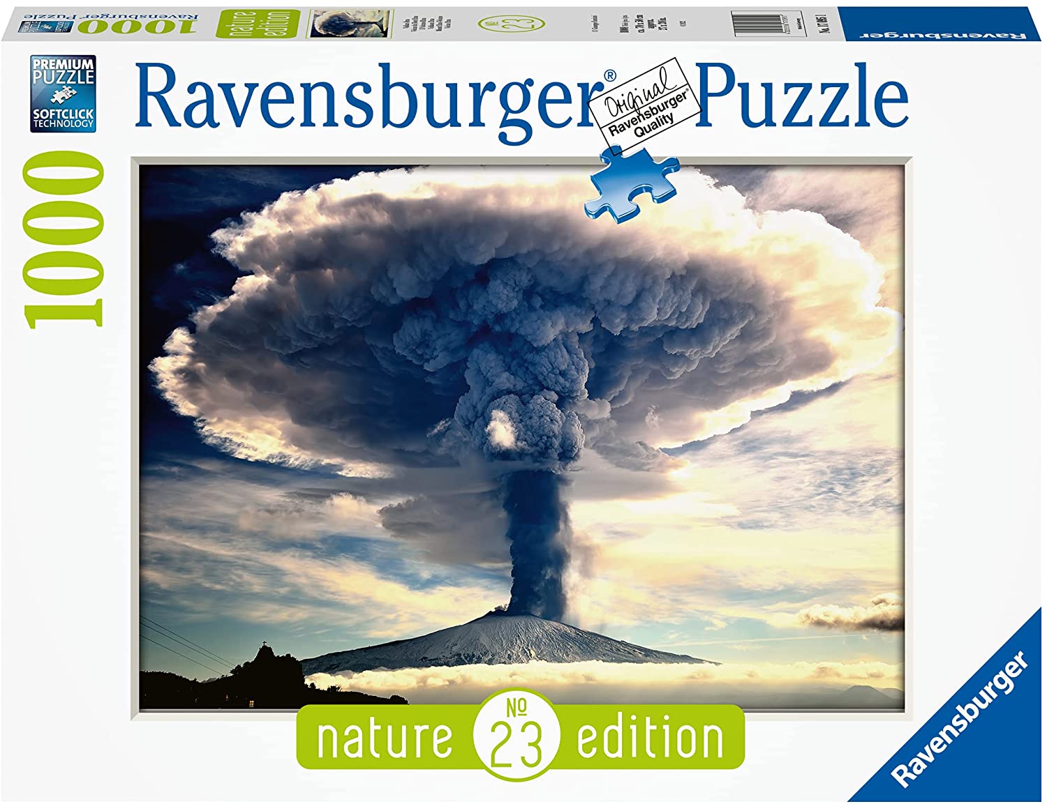 RAVENSBURGE 17095 PUZZLE DA 1000 PZ. VULCANO ETNA