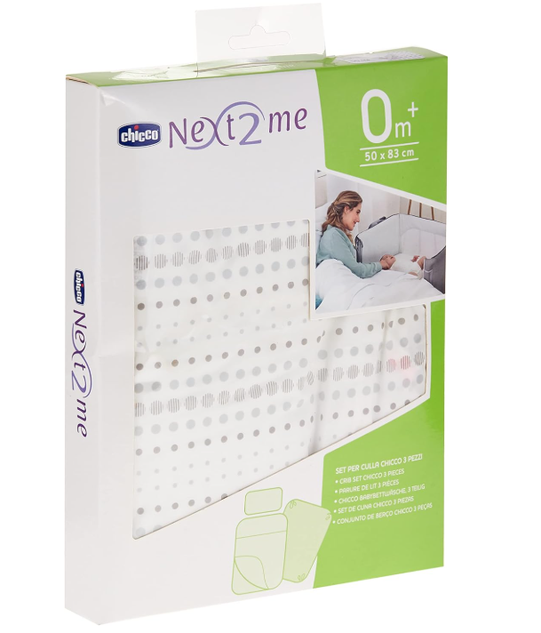 CHICCO B10799.63 SET 3pz. LENZUOLA CULLA N2M AIR