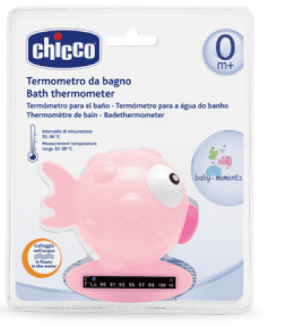 CHICCO TERMOMETRO DA BAGNO ROSA