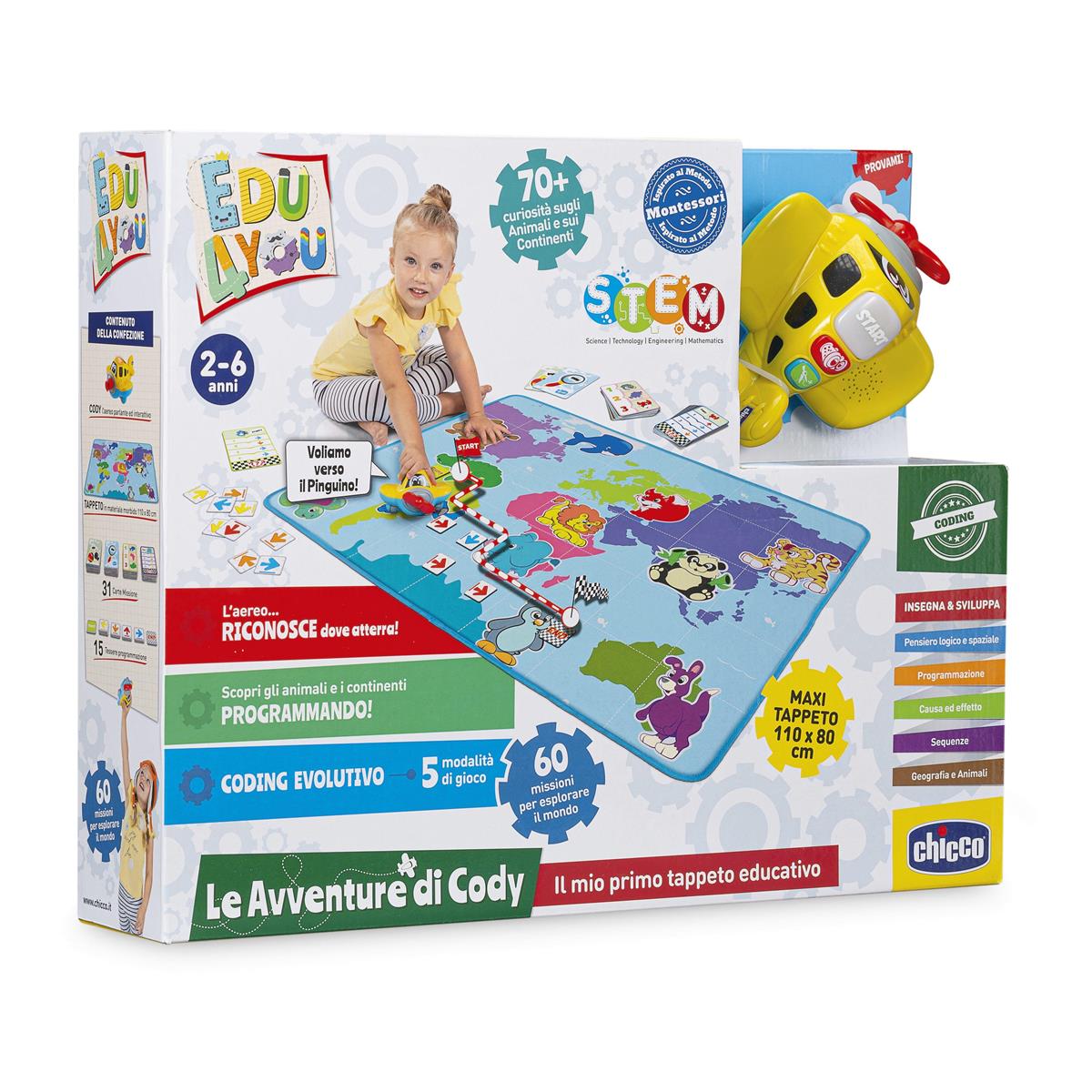 CHICCO 9858 LE AVVENTURE DI CAPITAN CODY