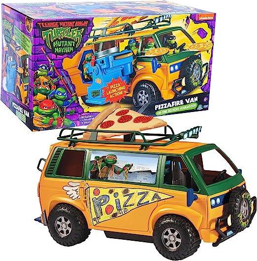 GIOCHI PREZIOSI TU804000 TURTLES NINJA PIZZA VAN