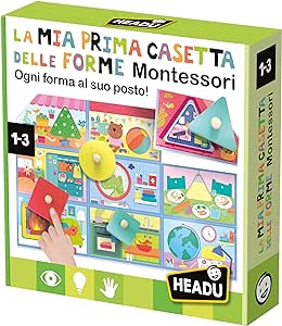 HEADU IT57151 LA MIA PRIMA CASETTA DELLE FORME MOTNESSORI