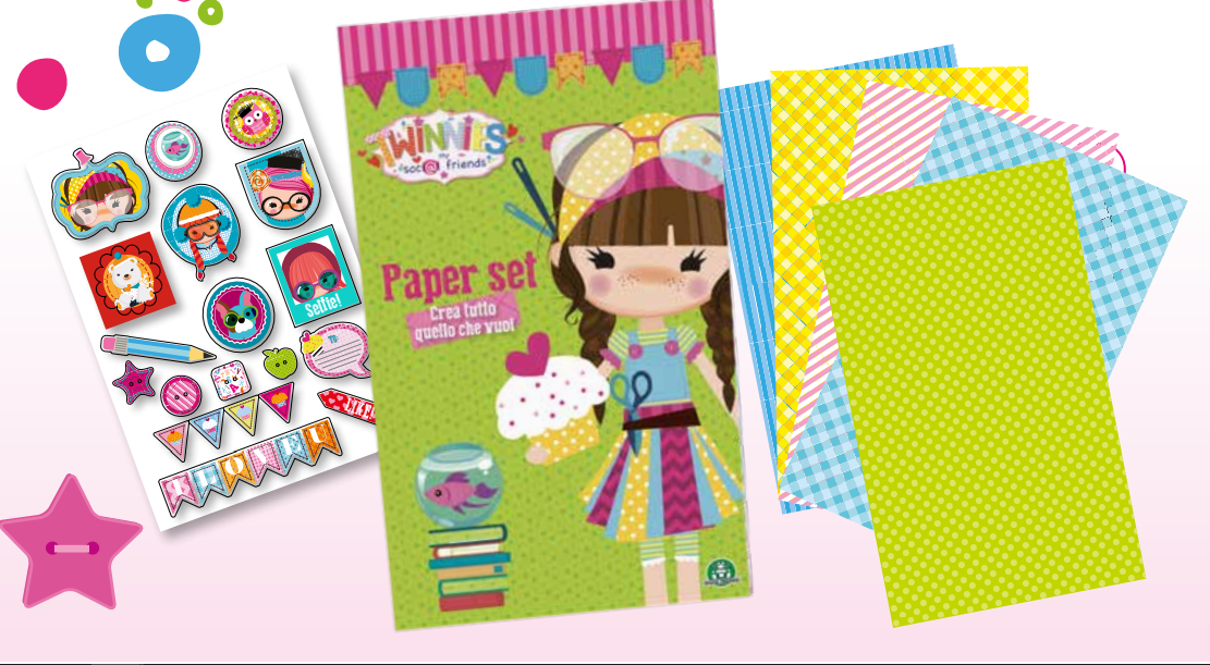 GIOCHI PREZIOSI TNN07000 TWINNIES PAPER SET