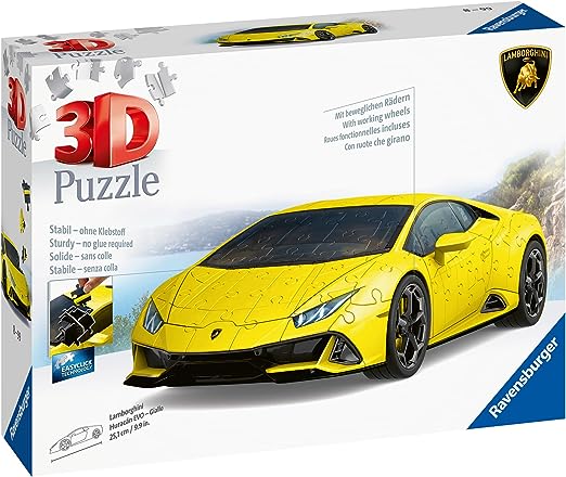 RAVENSBURGER 11562 PUZZLE 3D LAMBORGHINI HURACAN